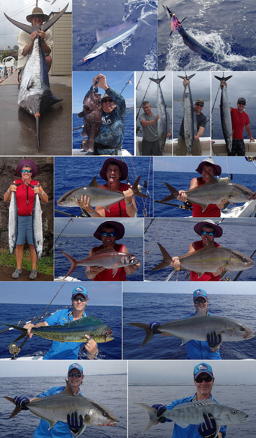Kona Hawaii Fishing Report April wrapup.